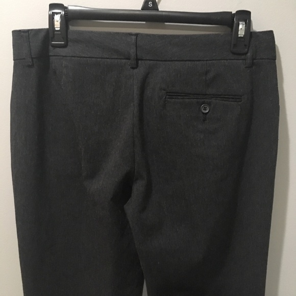 Express Editor wide leg flare dress pants 6R gray - Picture 5 of 7